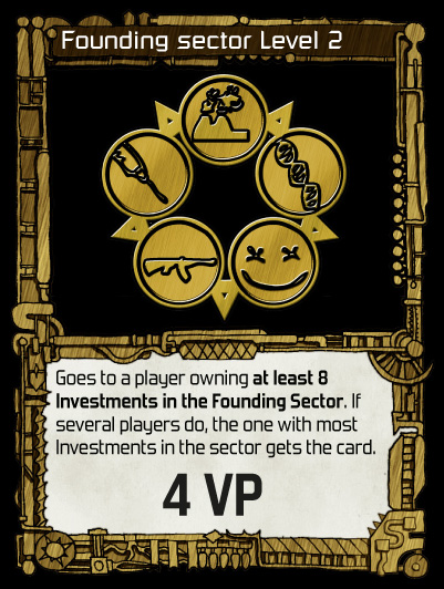 Founding Sector Level 2 - Dystopolis Reward Card